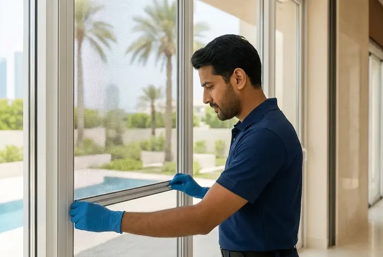 Mosquito Net Replacement in Dubai. Twin Cleaners